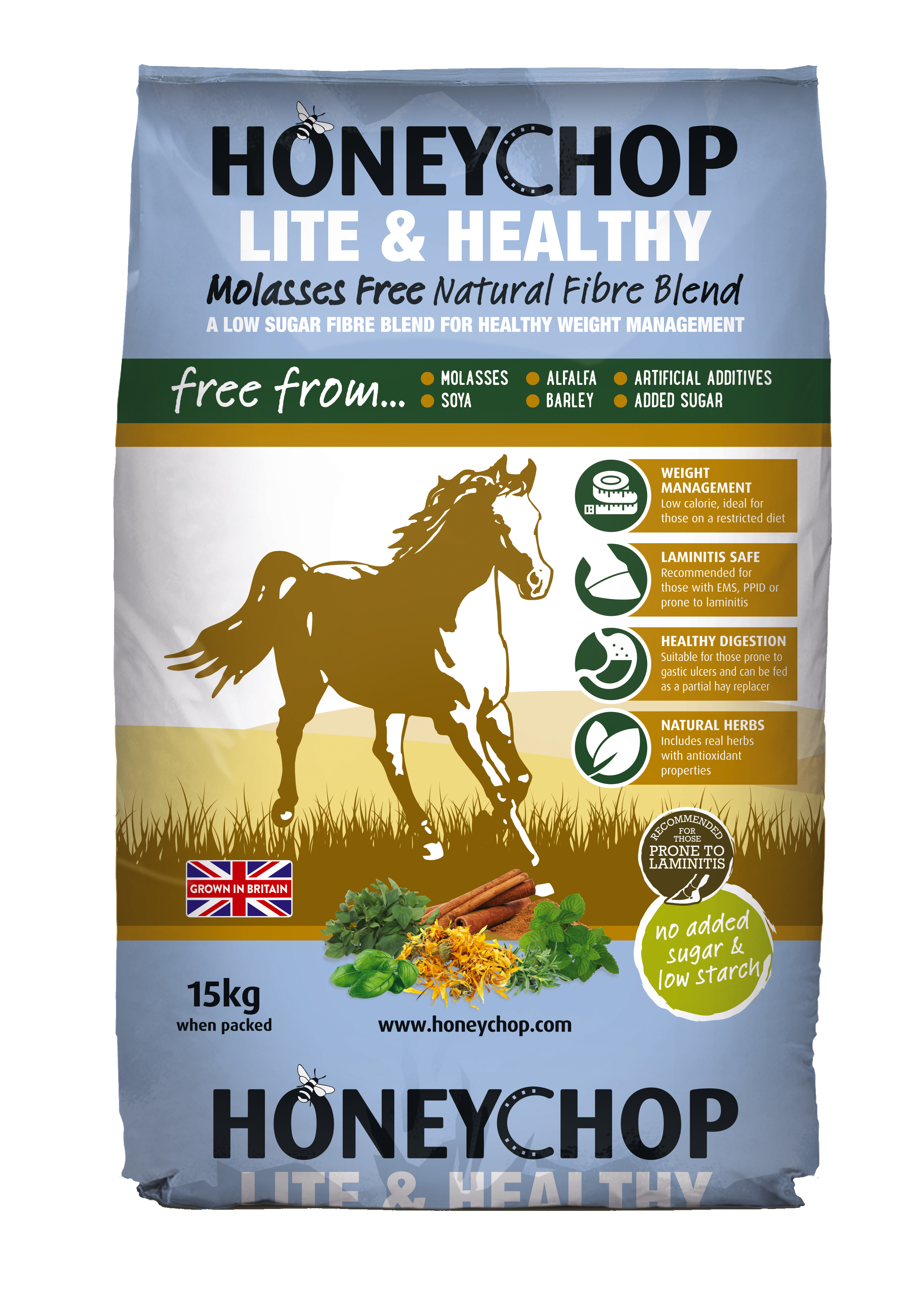 Honeychop Lite & Healthy 15kg