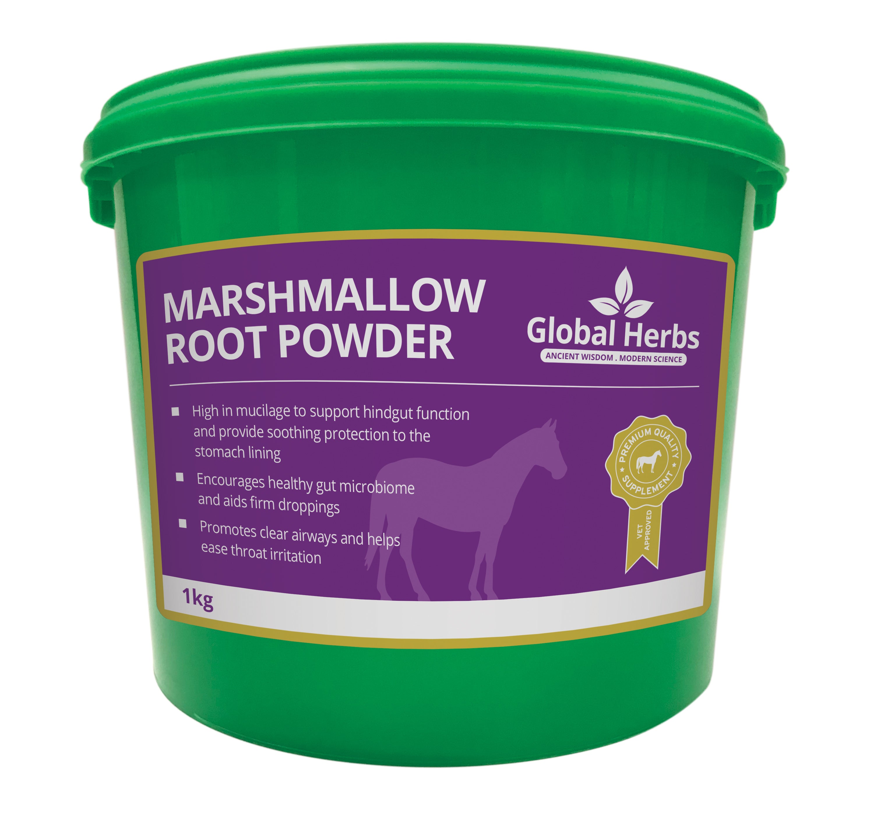 Marshmallow Root Powder Global Herbs 1kg