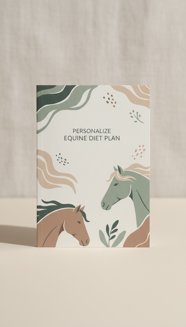 Personalized Equine Diet Plan Booklet