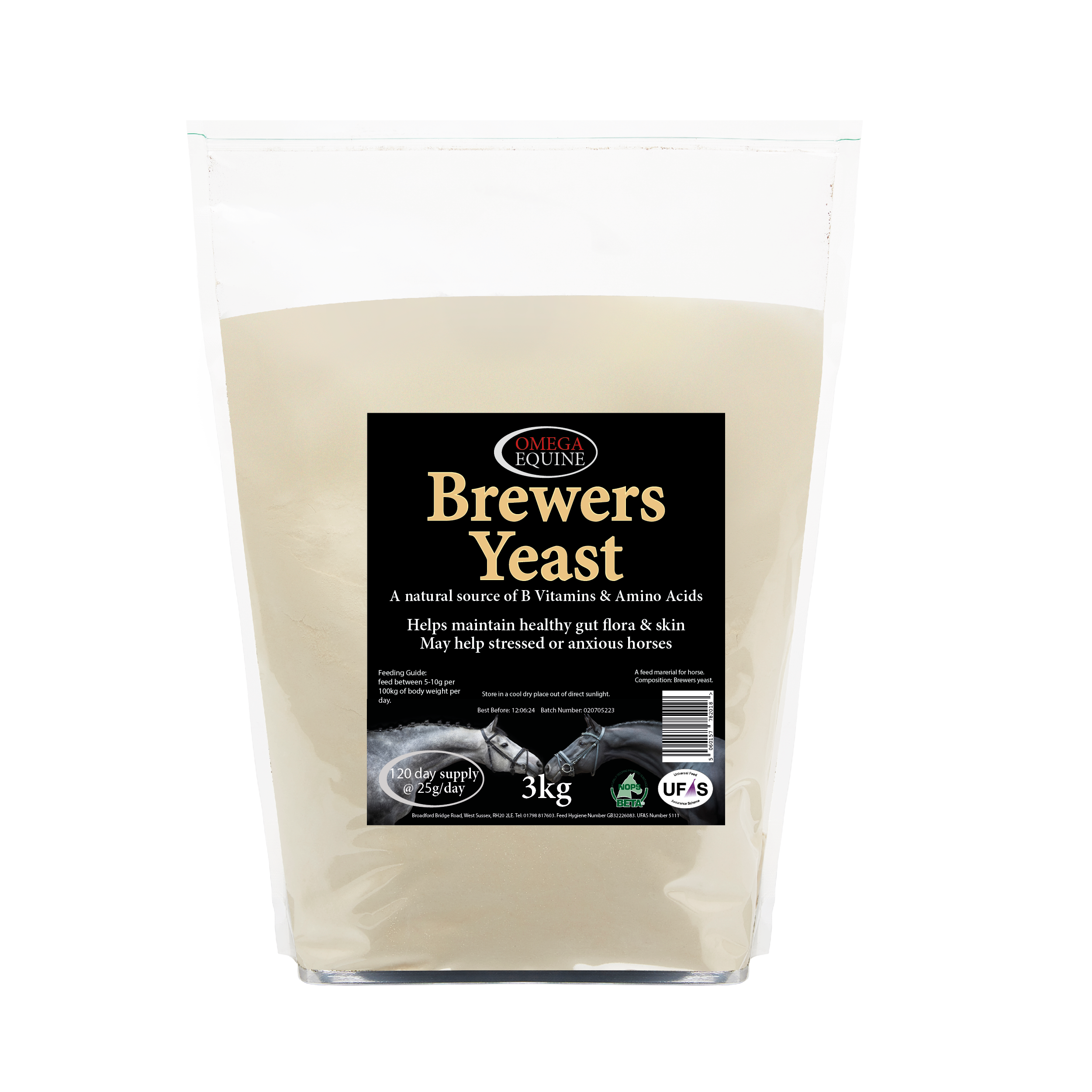 Omega Brewers Yeast 3kg