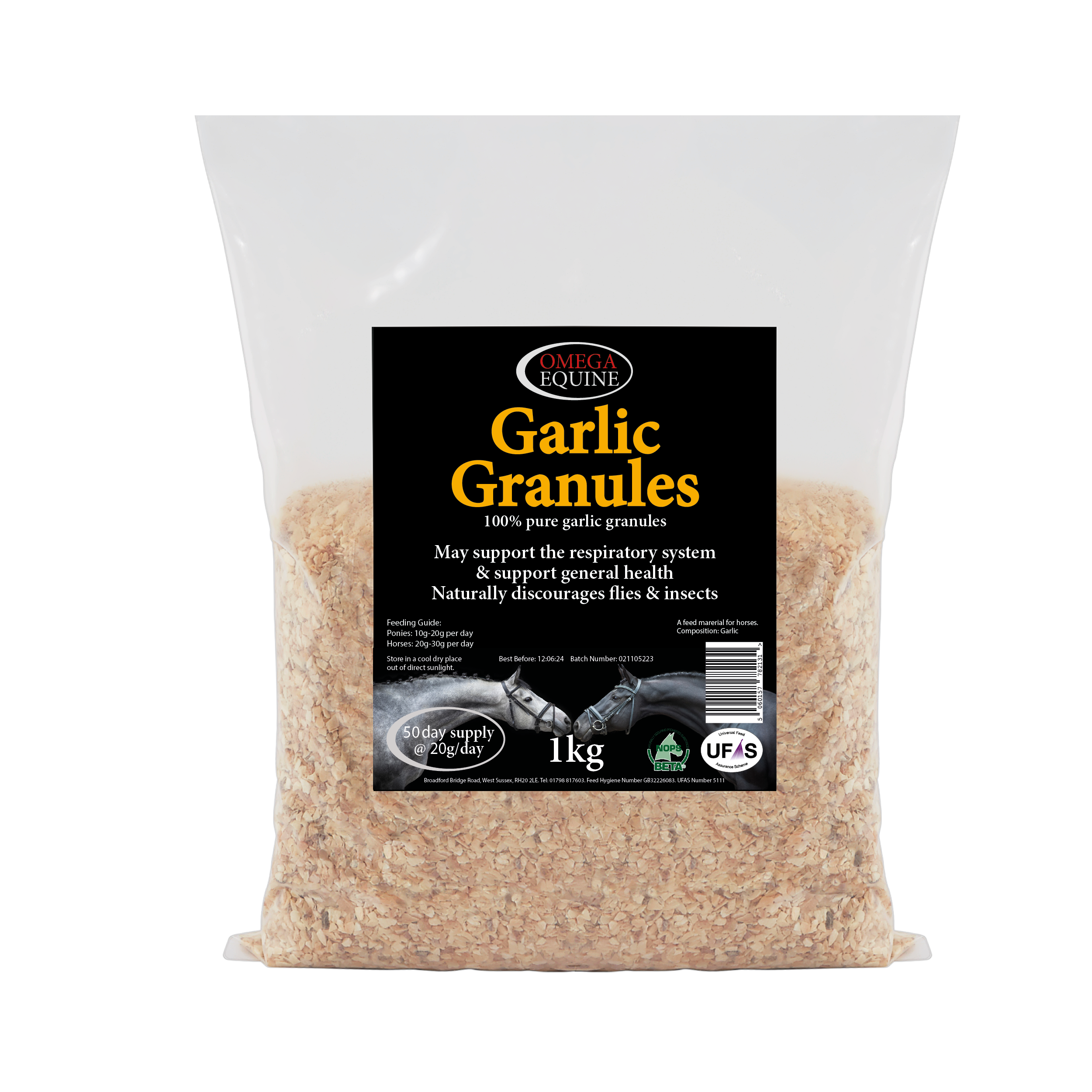 Omega Garlic Granules 1kg