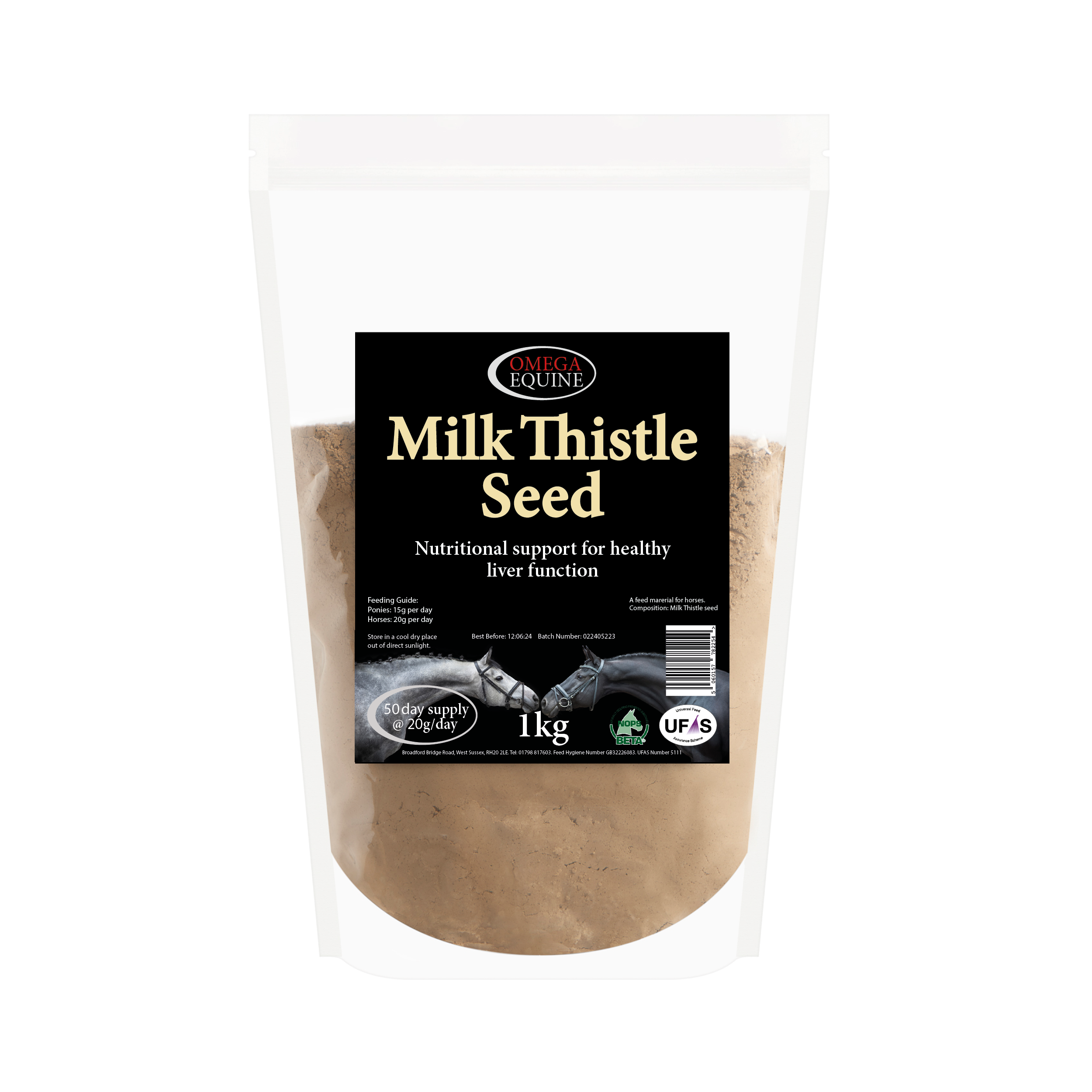 Omega Milk Thistle 1kg