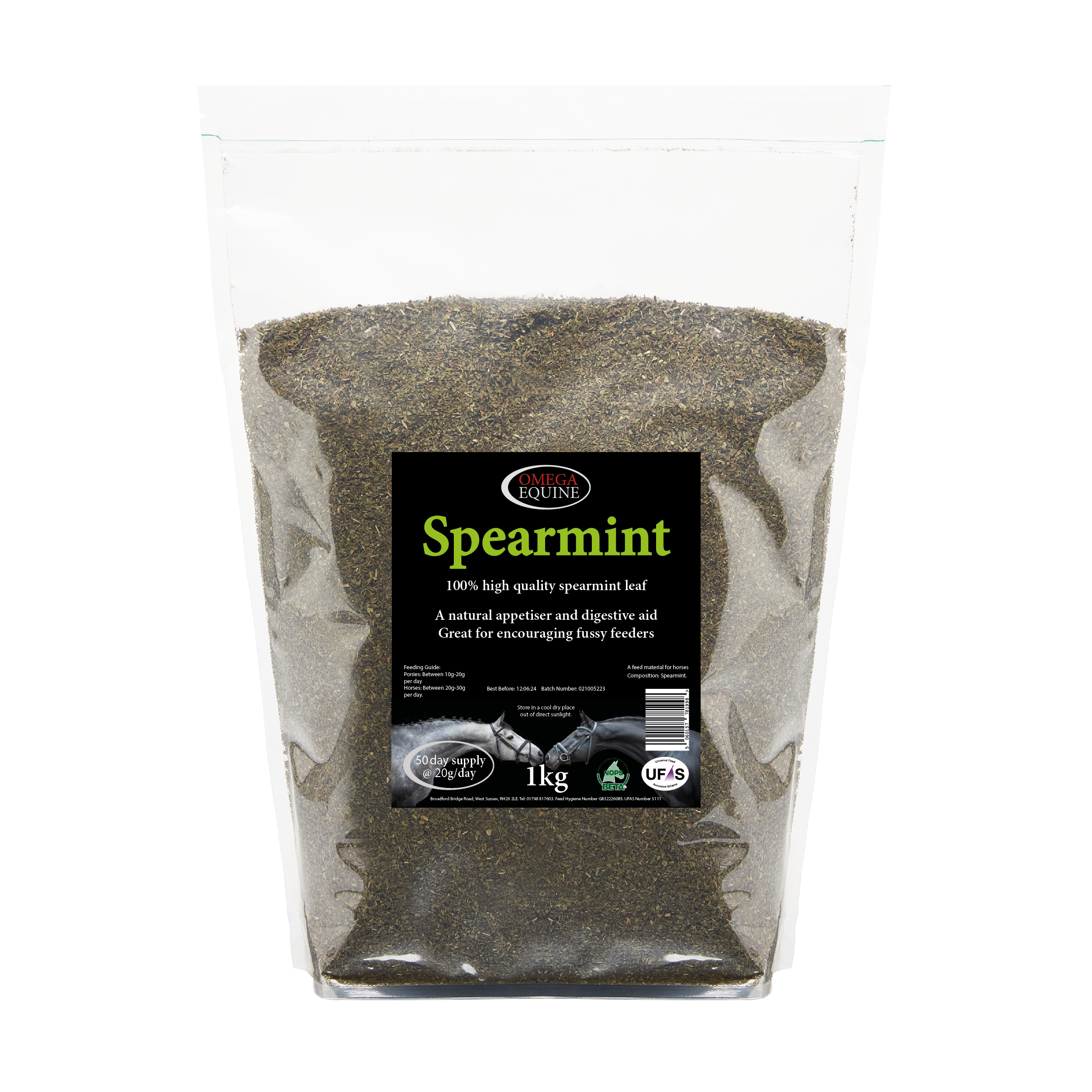 Omega Spearmint 1kg