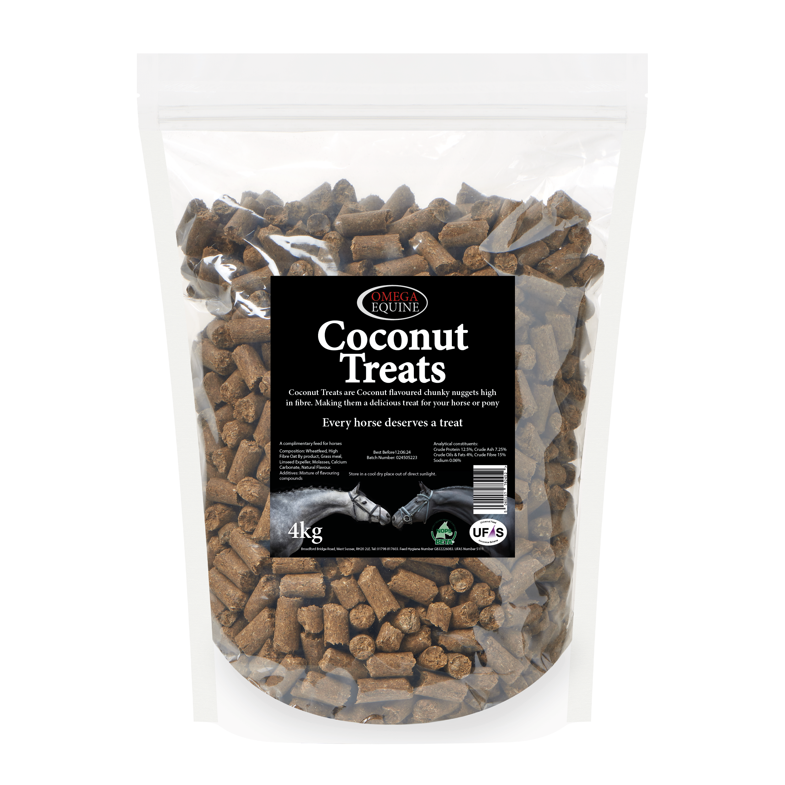 Omega Coconut Treats 4kg